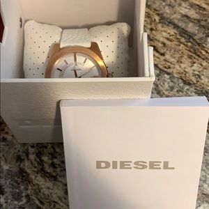 Diesel Accessories - Diesel Leather Watch Diesel Accessories - Diesel Leather Watch